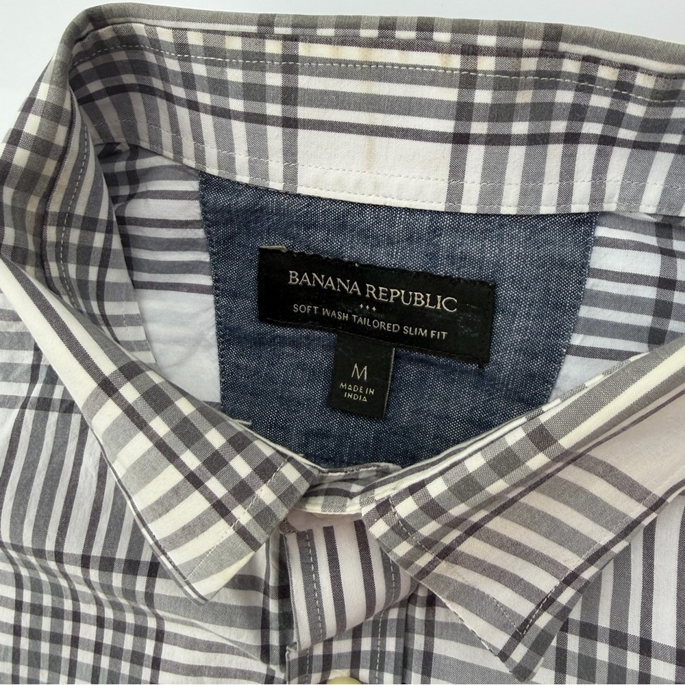 Men’s Banana Republic Long Sleeve Shirt Size Medium​ - Picture 4 of 8